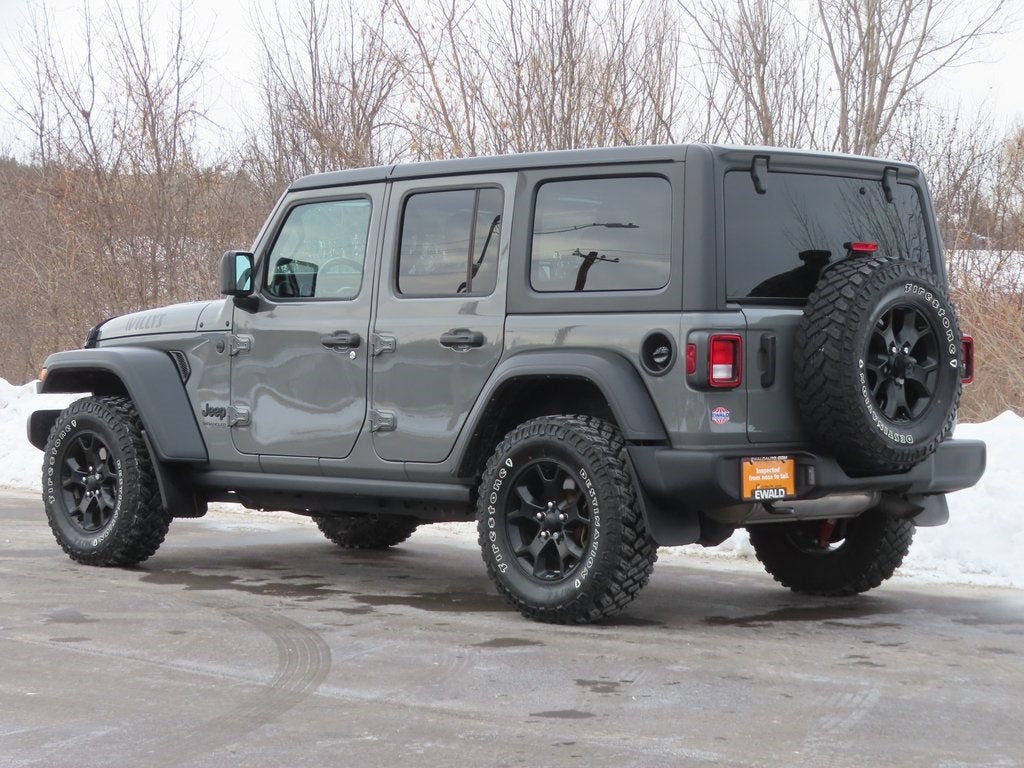 2022 Jeep Wrangler Willys 4x4