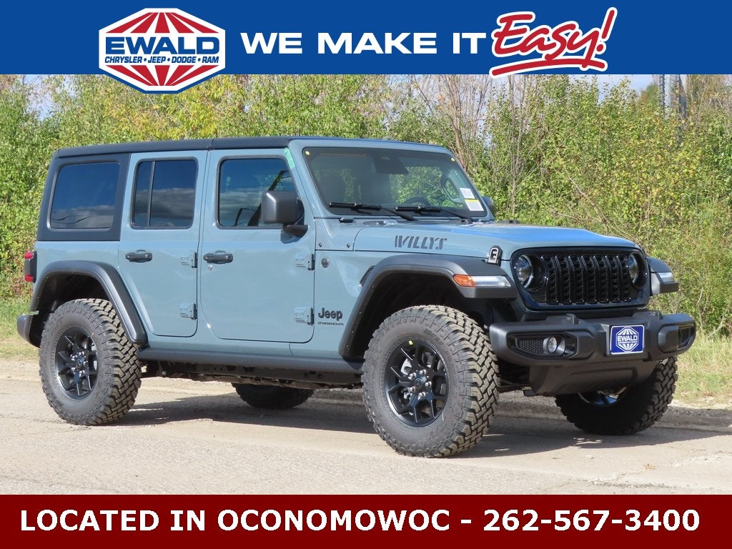 2026 Jeep Wrangler WRANGLER 4-DOOR WILLYS