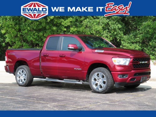 2022 RAM 1500 Big Horn Quad Cab 4x4 6'4' Box
