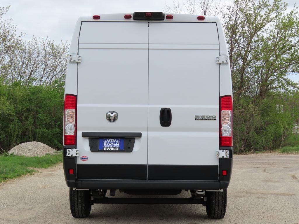 2025 RAM ProMaster 2500 Cargo Van Tradesman High Roof 159' WB w/Pass Seat