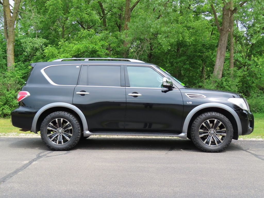 Used 2017 Nissan Armada Platinum with VIN JN8AY2NFXH9303871 for sale in Oconomowoc, WI
