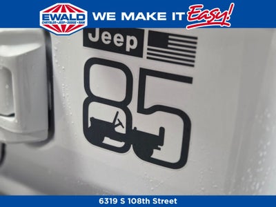 2026 Jeep Wrangler 85th Anniversary