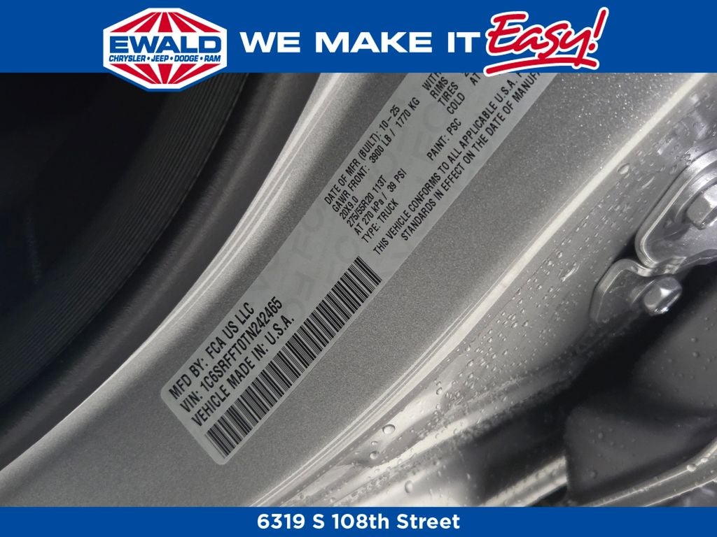 2026 RAM 1500 Big Horn/Lone Star