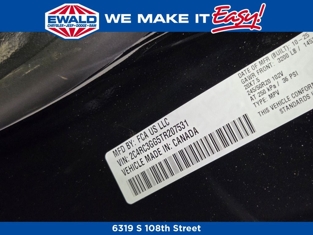 2026 Chrysler Pacifica Limited