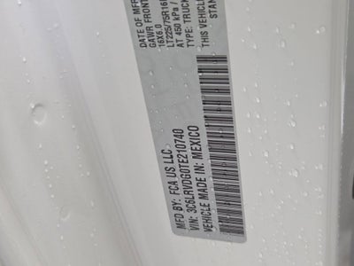 2026 RAM ProMaster 2500 High Roof
