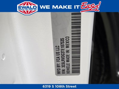 2026 RAM ProMaster 2500 High Roof