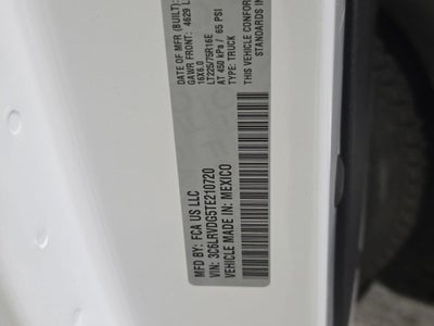 2026 RAM ProMaster 2500 High Roof