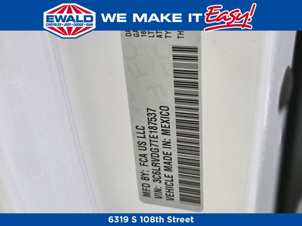 2026 RAM ProMaster 2500 High Roof