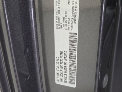 2026 RAM ProMaster 2500 High Roof