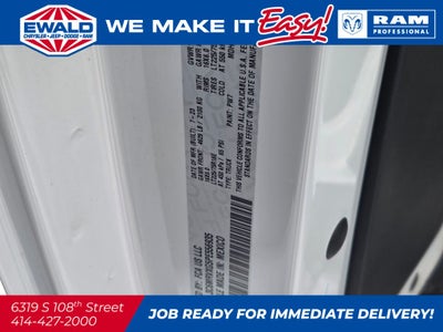 2023 RAM ProMaster 3500 High Roof 136" WB