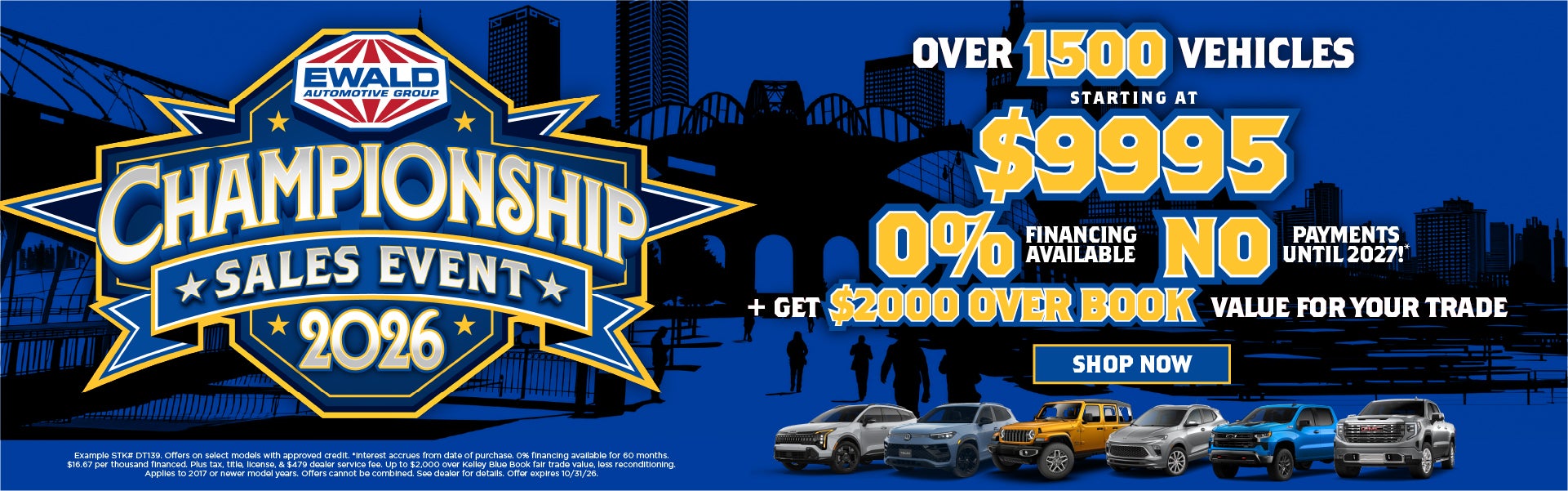 Championship Sales Event