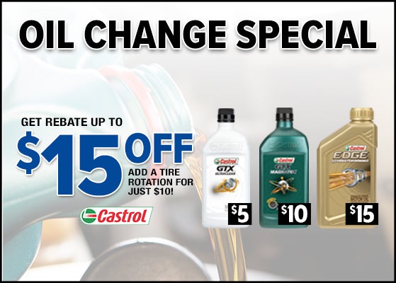 Oil Change Special